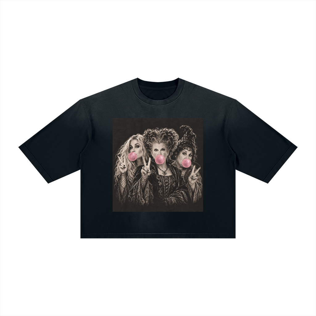 Unisex Vintage Wash Sunfade Boxy T-Shirt